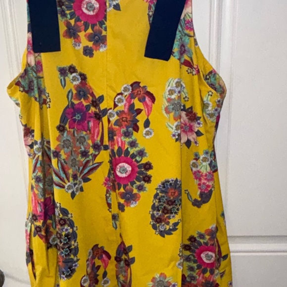 Anthropologie Maeve Sunniva floral print mini shift dress medium - Picture 3 of 4